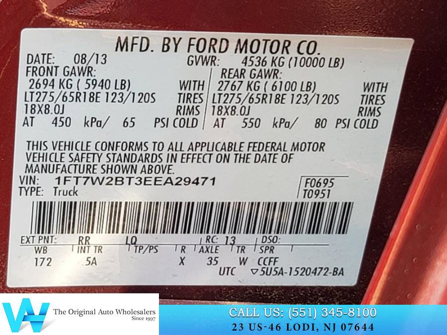 Used 2014 Ford F250 Lariat w/ Snow Plow Prep Package image 29