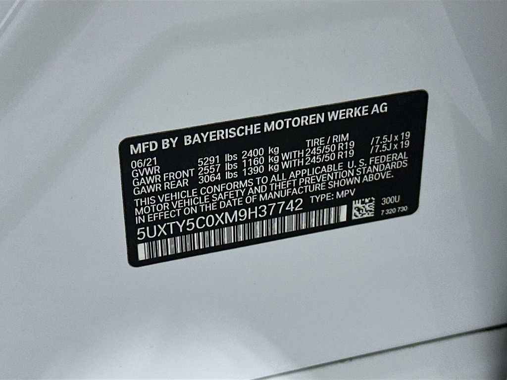 Used 2021 BMW X3 xDrive30i w/ M Sport Package image 35