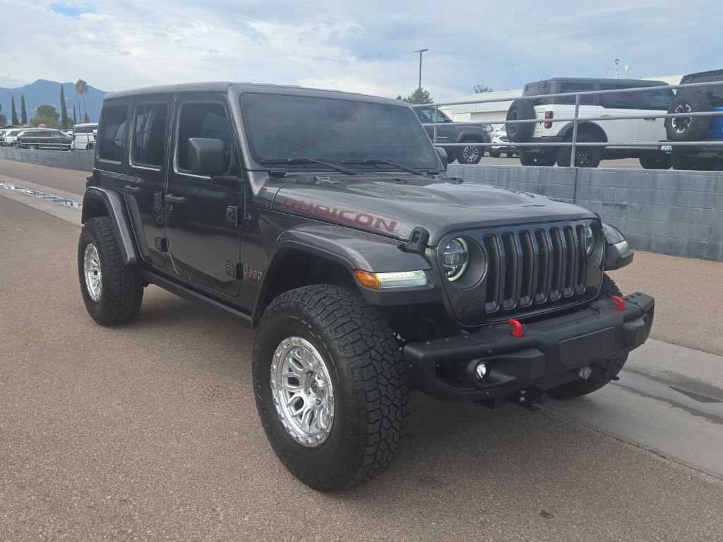 Used 2020 Jeep Wrangler Unlimited Rubicon w/ Steel Bumper Group AWD/4WD image 3