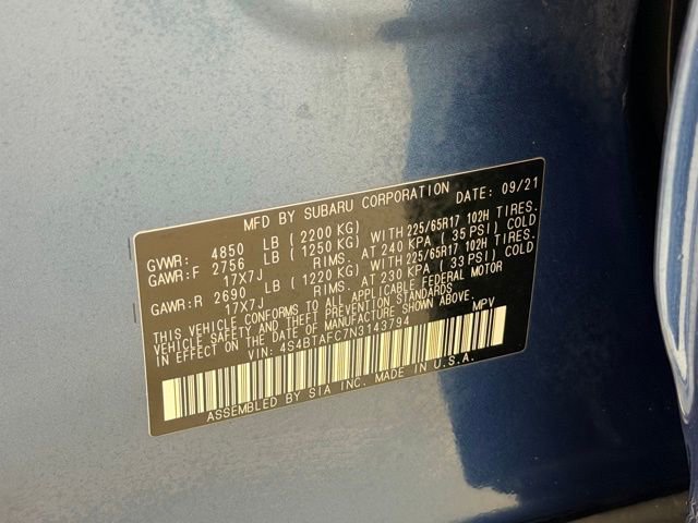 Used 2022 Subaru Outback Premium image 25