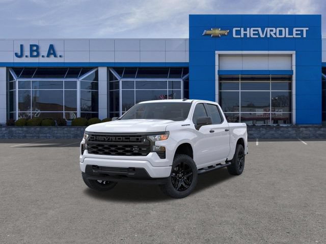 New 2026 Chevrolet Silverado 1500 Custom w/ Turbomax Blackout Package AWD/4WD image 8