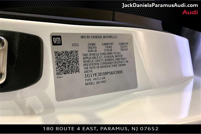 Used 2023 Chevrolet Corvette Z06 w/ Z07 Performance Package image 13