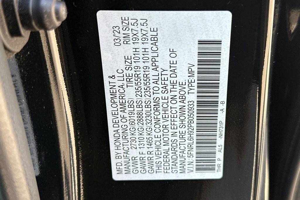 Certified 2023 Honda Odyssey Elite image 38