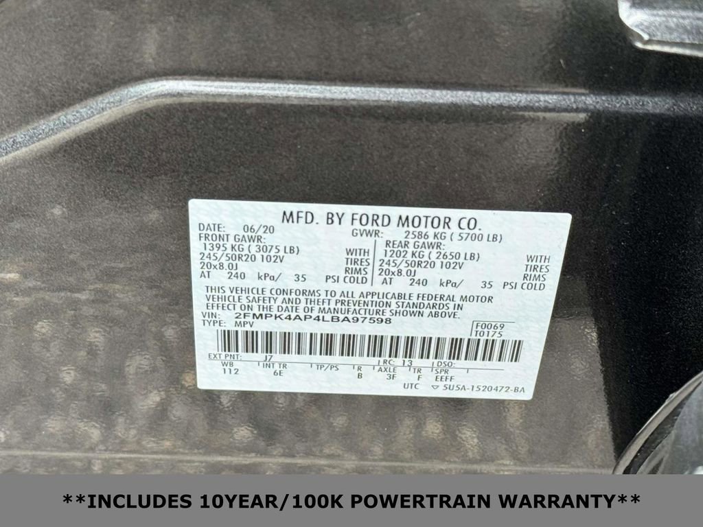 Used 2020 Ford Edge ST w/ Cold Weather Package image 16