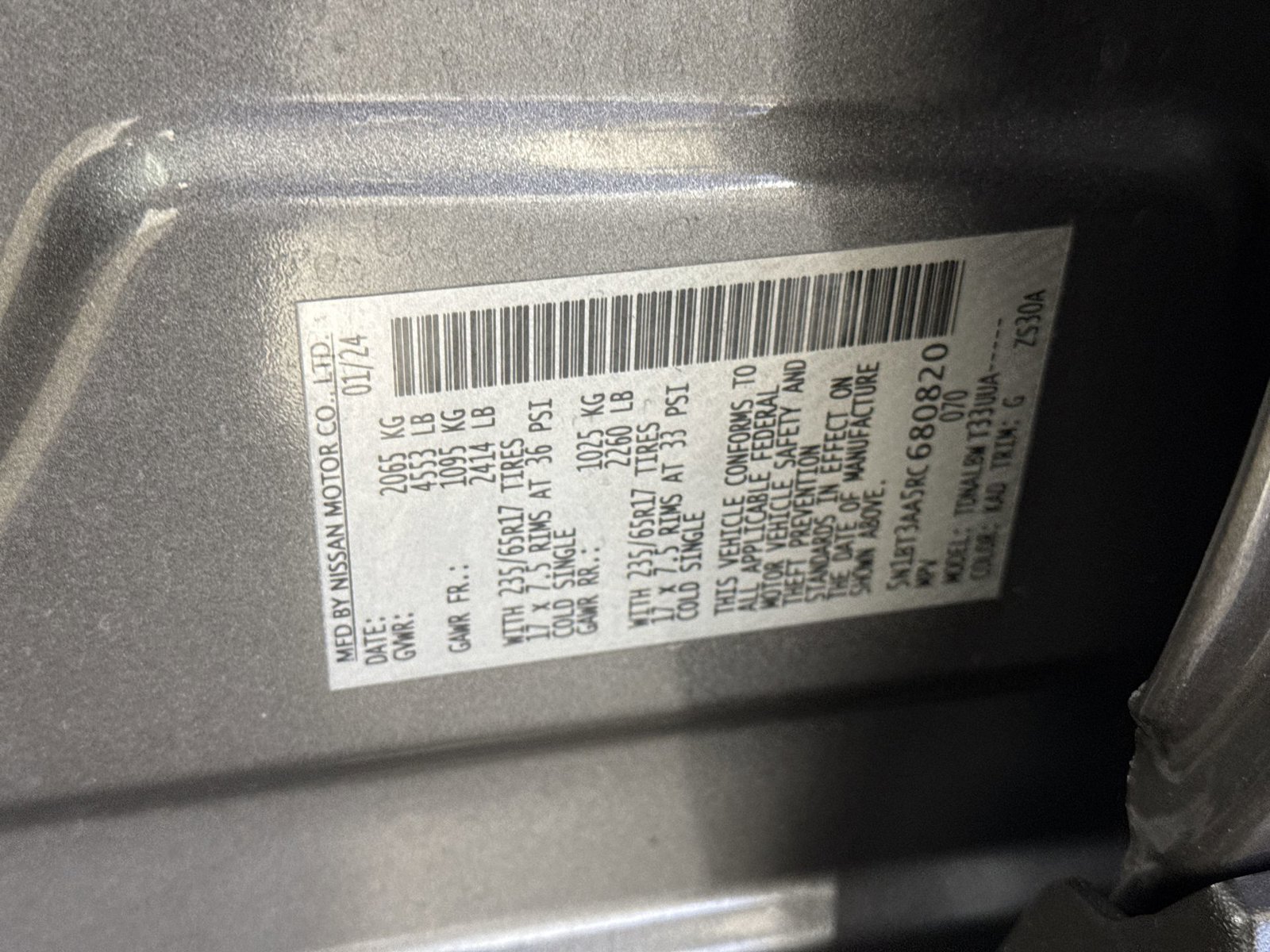 Certified 2024 Nissan Rogue S FWD image 37