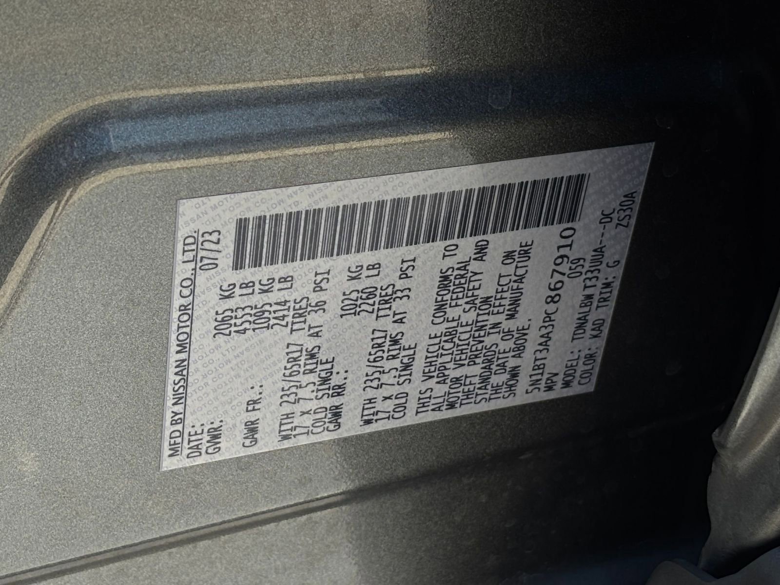 Used 2023 Nissan Rogue S FWD image 29
