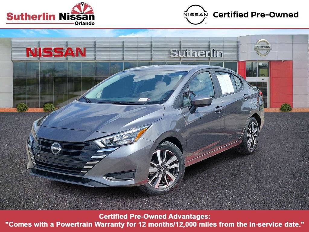 Certified 2025 Nissan Versa SV FWD image 1