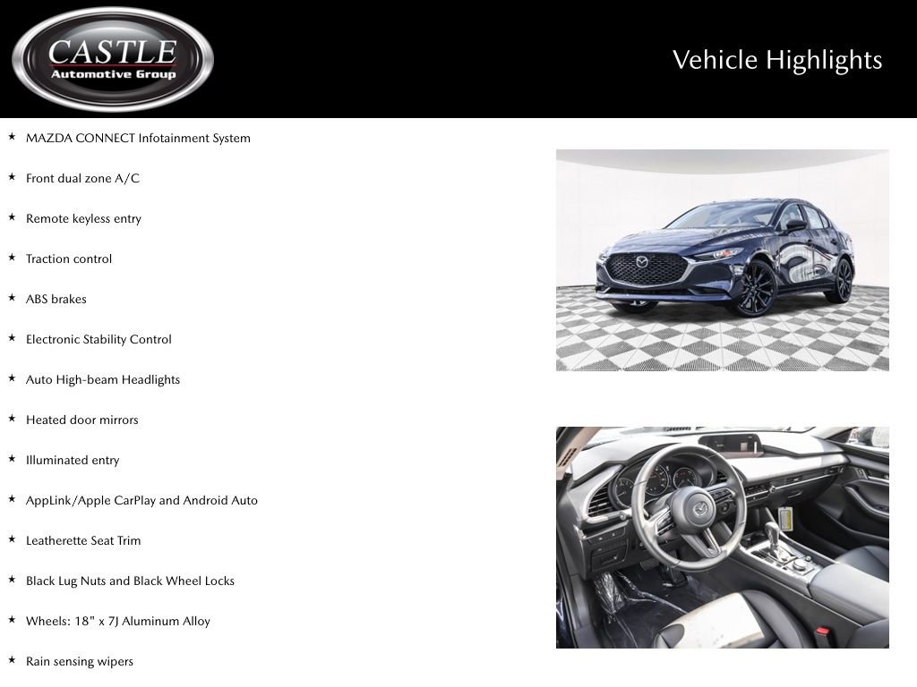 New 2026 MAZDA MAZDA3 s Sport FWD image 4