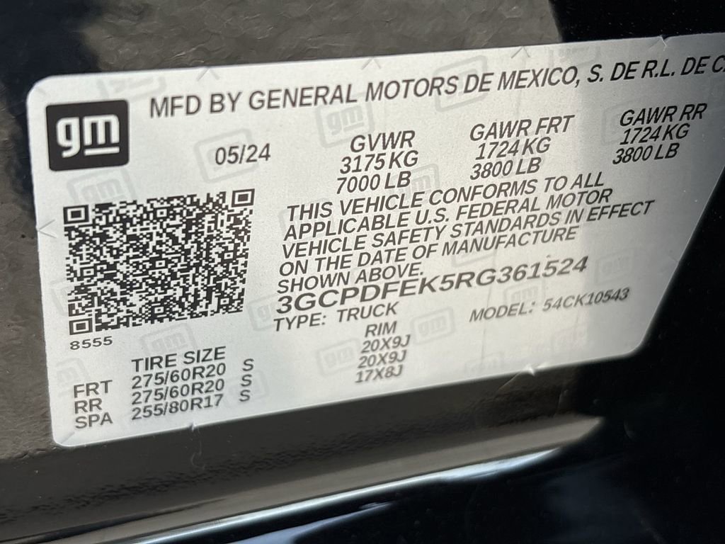 Used 2024 Chevrolet Silverado 1500 LT Trail Boss w/ Protection Package image 36