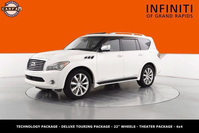 Used 2012 INFINITI QX56 4WD w/ Deluxe Touring Pkg image 7