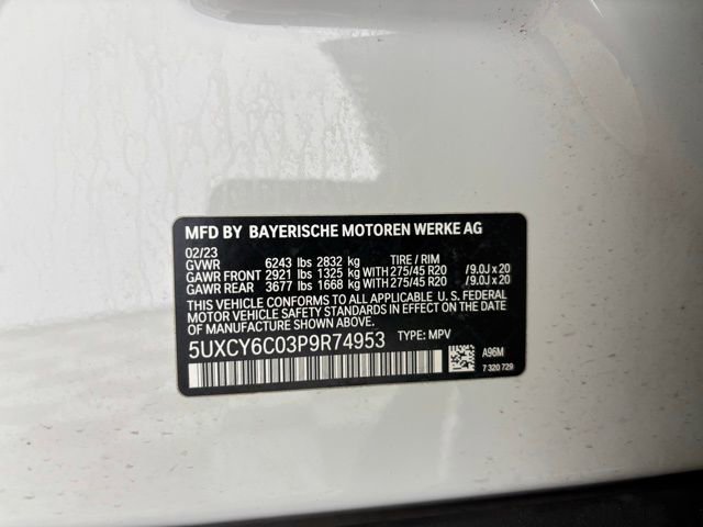 Used 2023 BMW X6 xDrive40i w/ Premium Package image 25