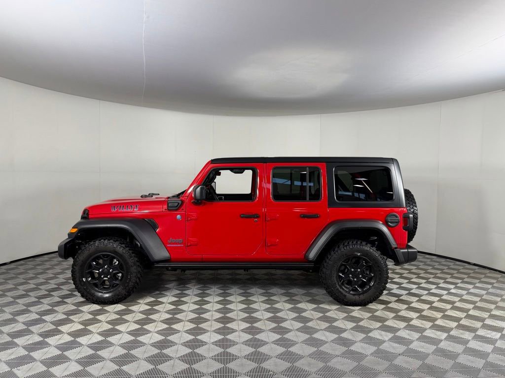 Certified 2023 Jeep Wrangler Willys 4xe w/ 8.4" Radio Group image 10