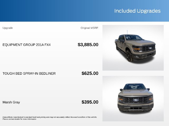 New 2026 Ford F150 STX w/ Equipment Group 201A FX4 AWD/4WD image 20