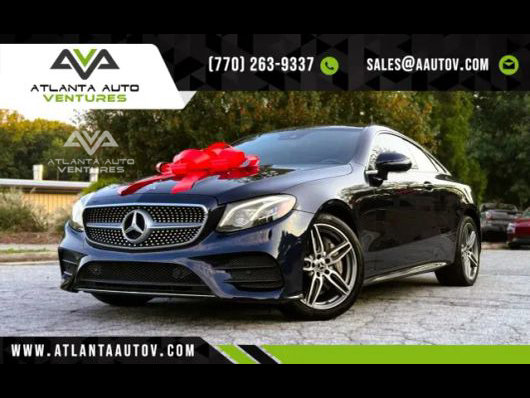 Used 2018 Mercedes-Benz E 400 4MATIC Coupe