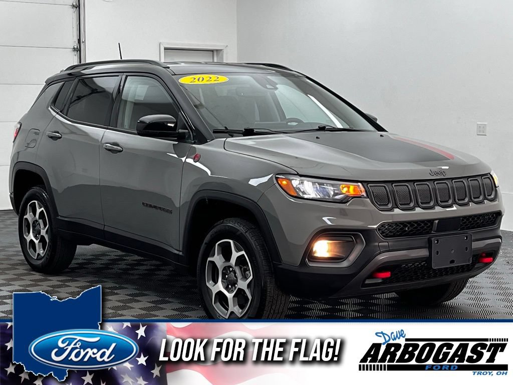 Used 2022 Jeep Compass Trailhawk AWD/4WD image 1