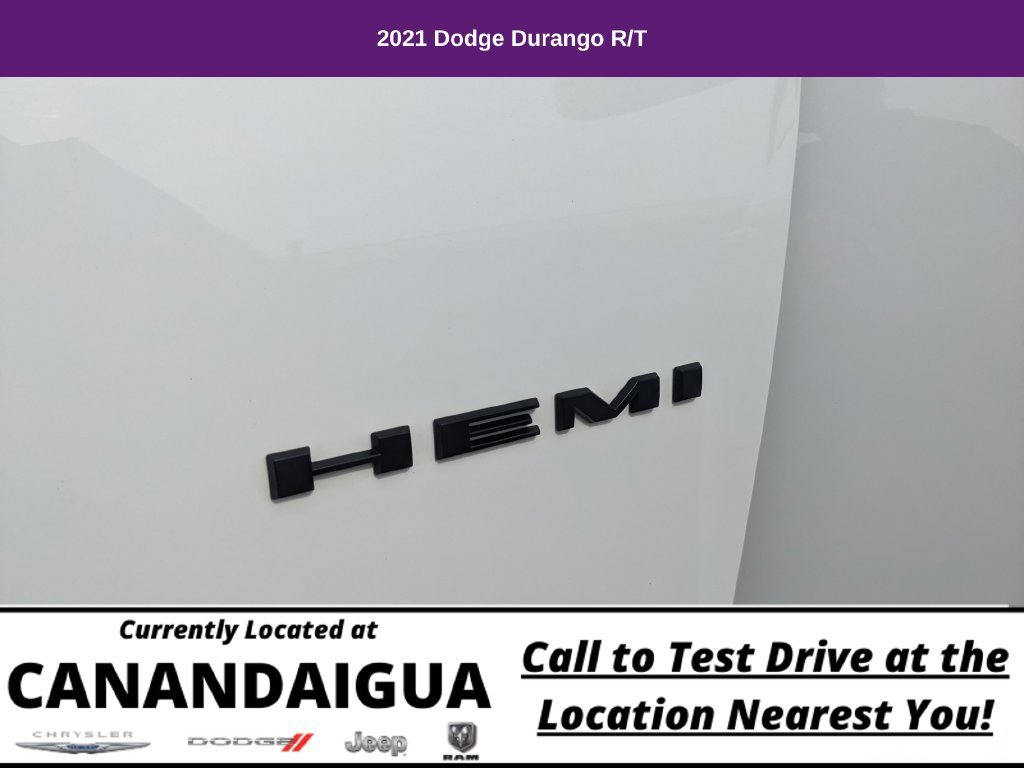 Used 2021 Dodge Durango R/T w/ Blacktop Package AWD/4WD image 37