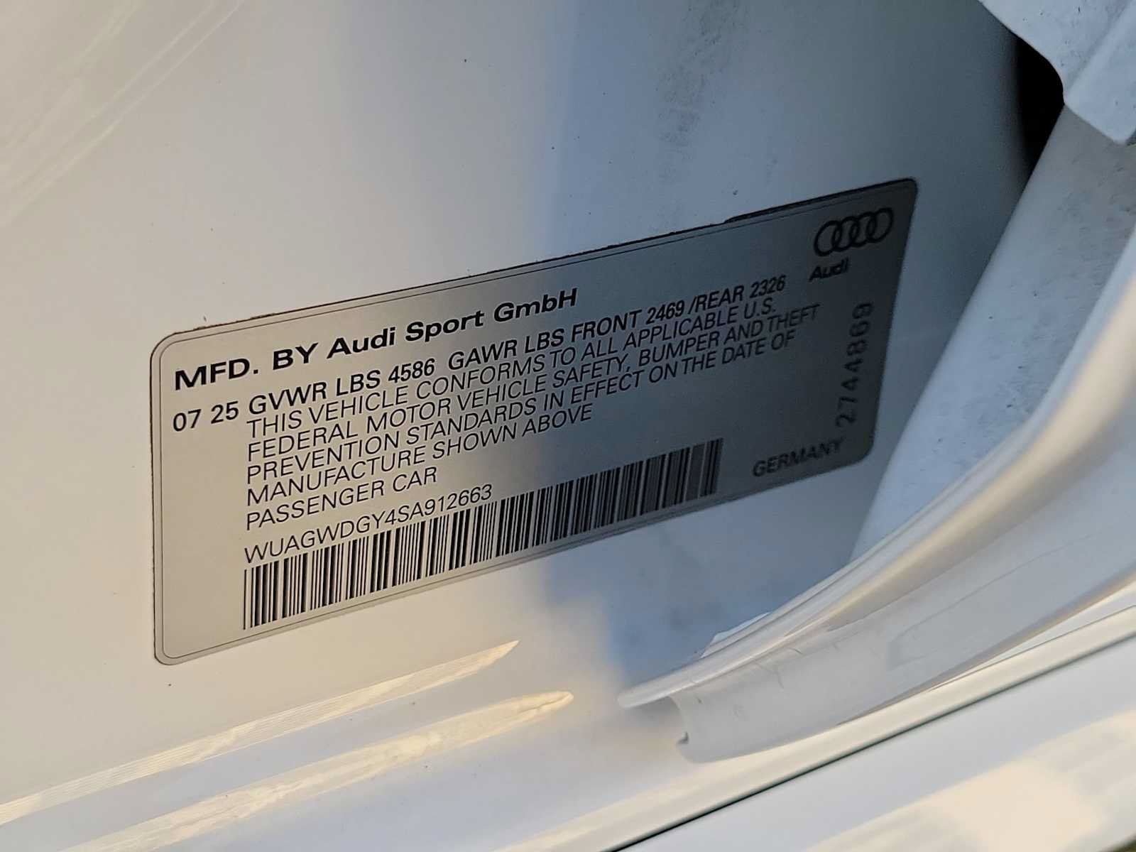 Certified 2025 Audi RS 3 AWD/4WD image 35