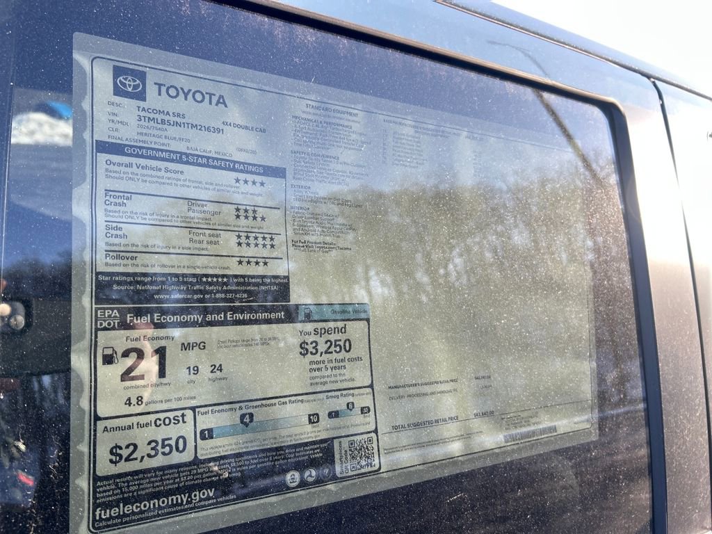 New 2026 Toyota Tacoma SR5 image 30