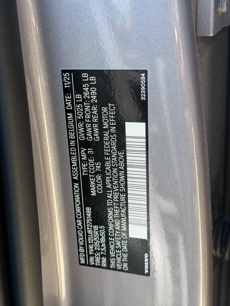 New 2026 Volvo XC40 B5 Core w/ Climate Package AWD/4WD image 34