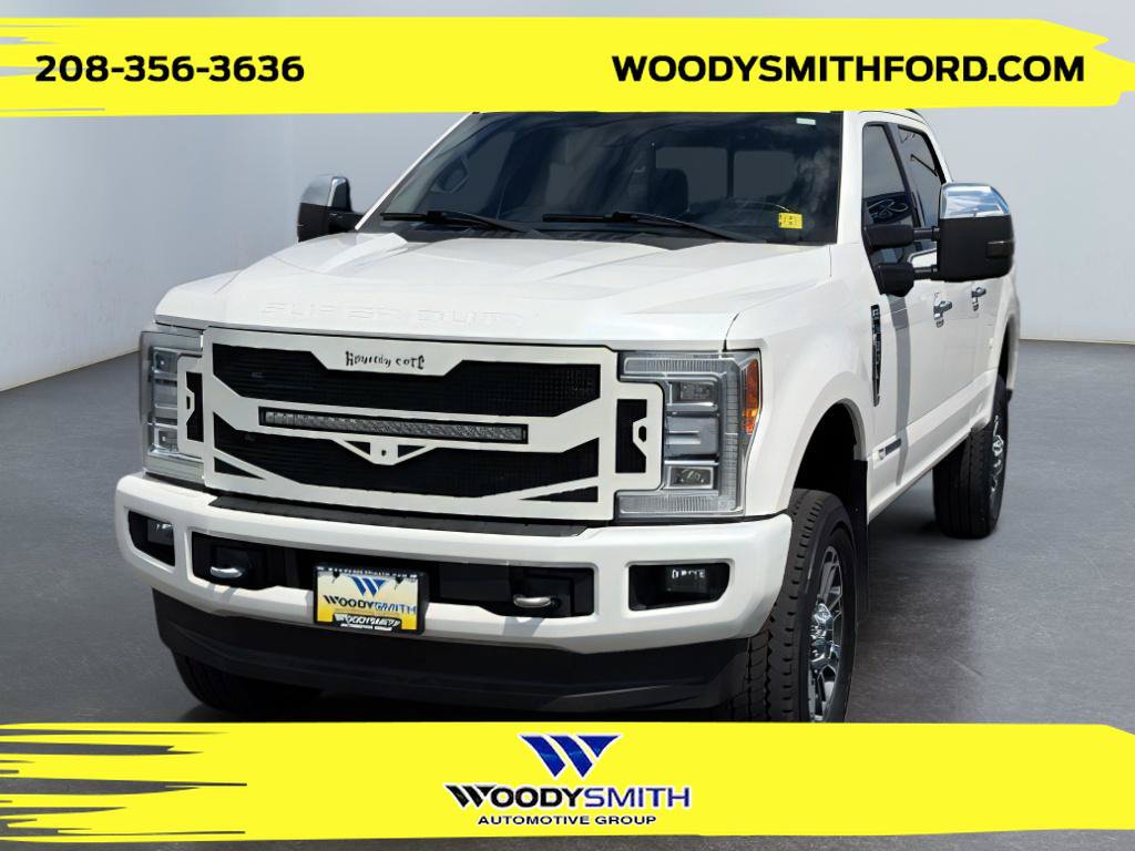 Used 2018 Ford F350 Platinum w/ Platinum Ultimate Package AWD/4WD image 1