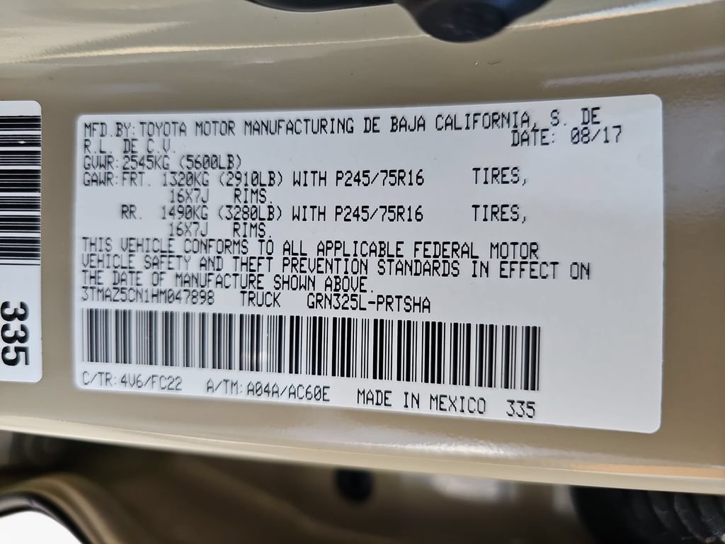 Used 2017 Toyota Tacoma SR5 w/ Tow Package RWD image 26