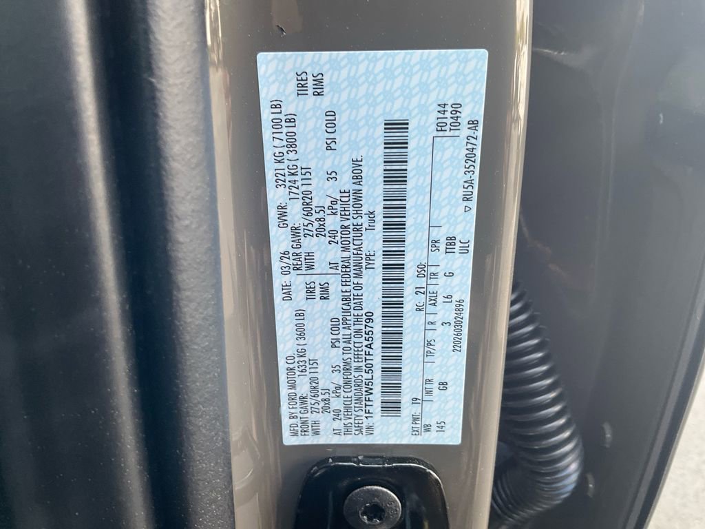 New 2026 Ford F150 Lariat w/ Equipment Group 501A Mid image 18