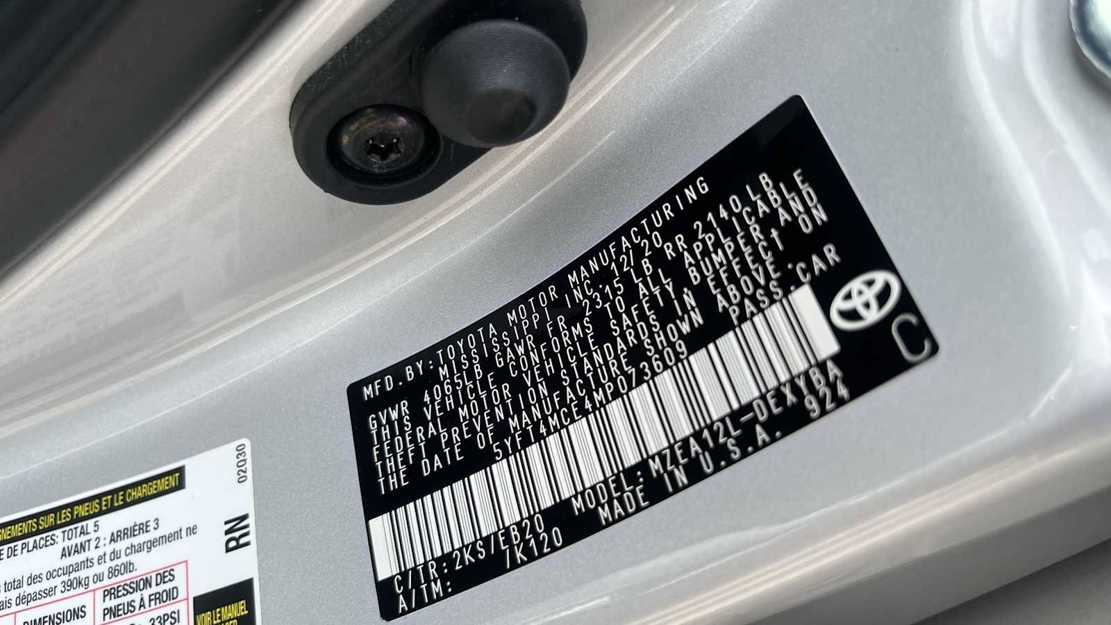Used 2021 Toyota Corolla XSE w/ Carpet Mat Package (TMS) FWD image 49