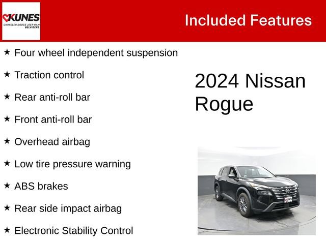 Used 2024 Nissan Rogue S AWD/4WD image 4