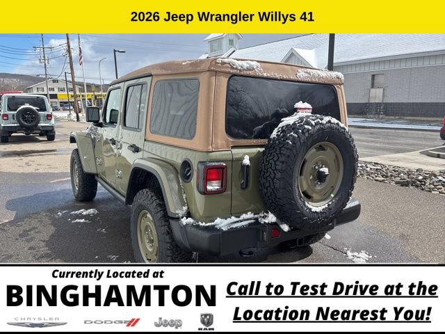 New 2026 Jeep Wrangler Unlimited Sport AWD/4WD image 3