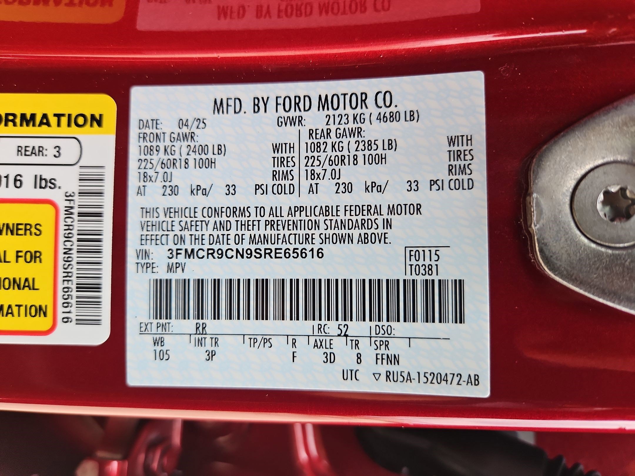 Used 2025 Ford Bronco Sport Outer Banks w/ Outer Banks Tech Package+ image 34