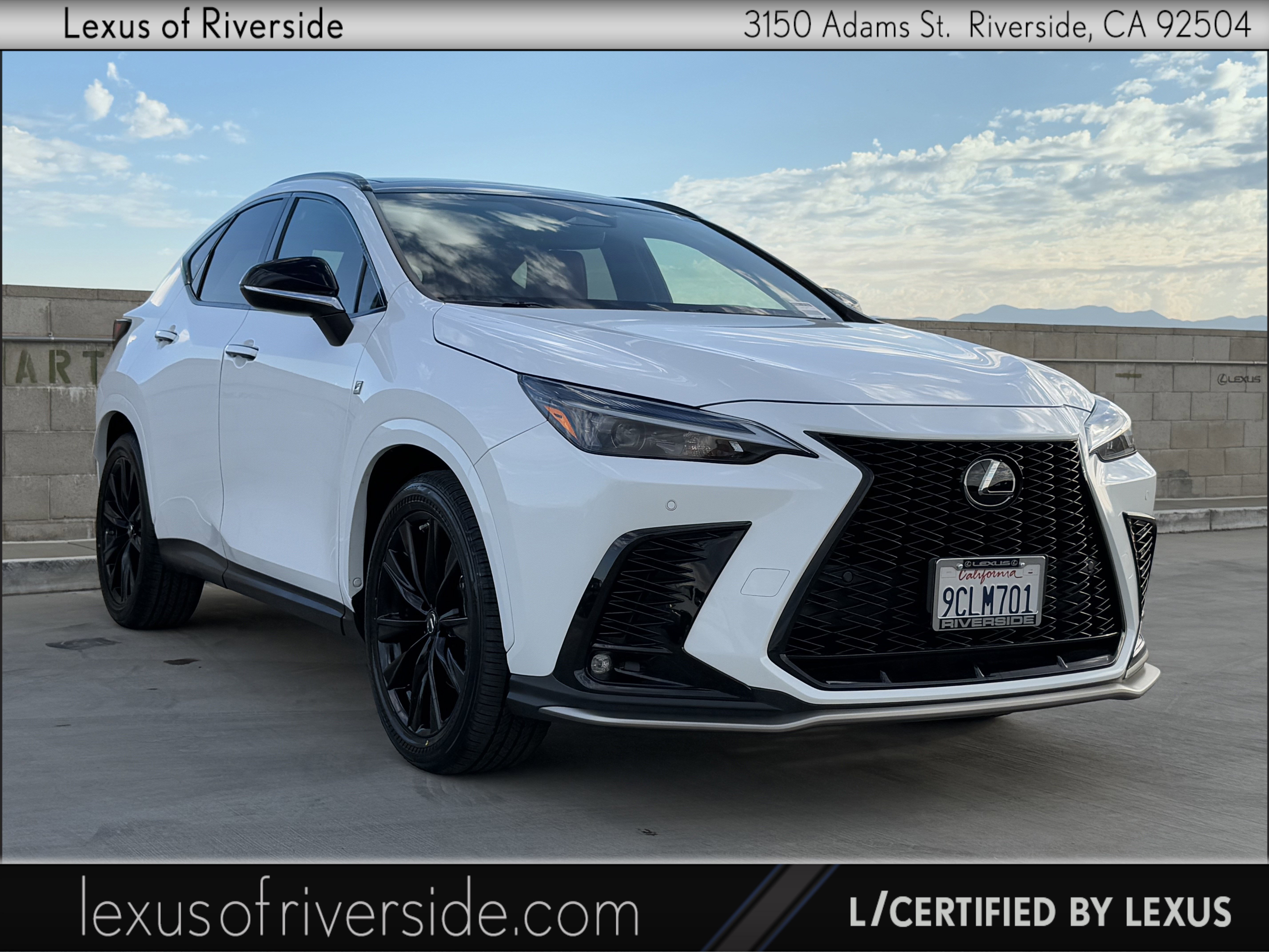 Certified 2022 Lexus NX 350 F Sport