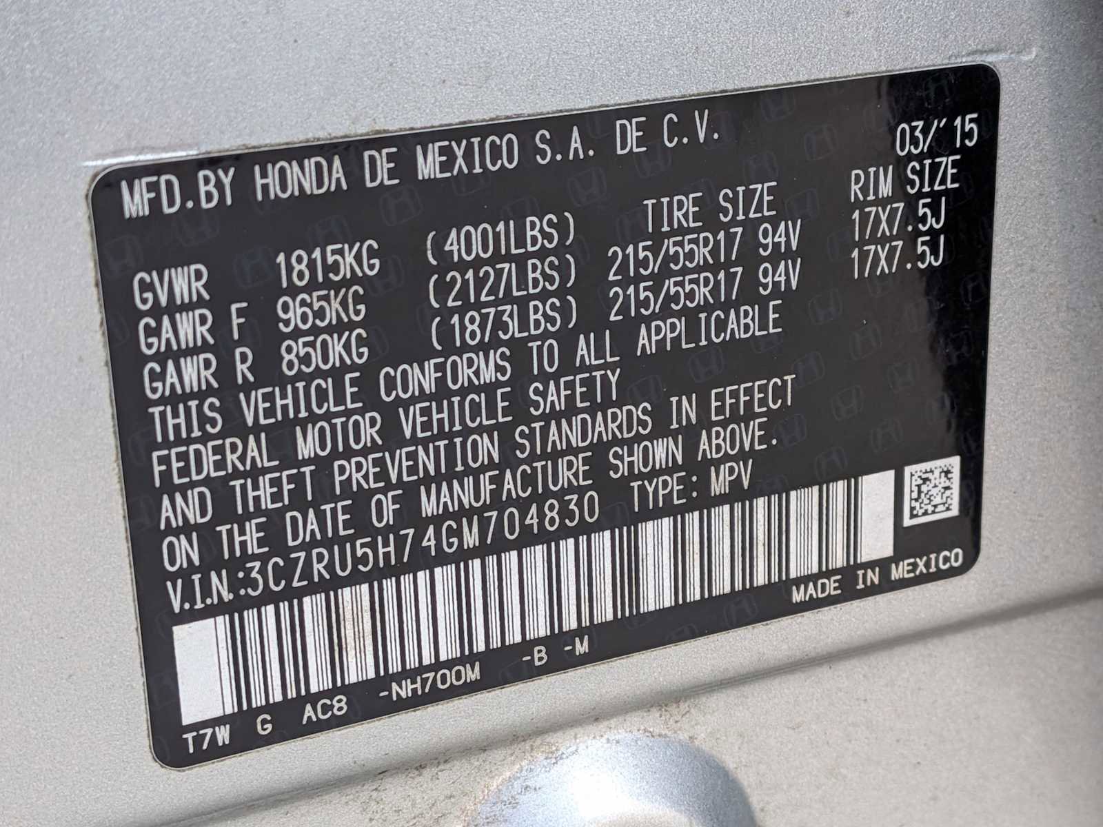 Used 2016 Honda HR-V EX-L image 26
