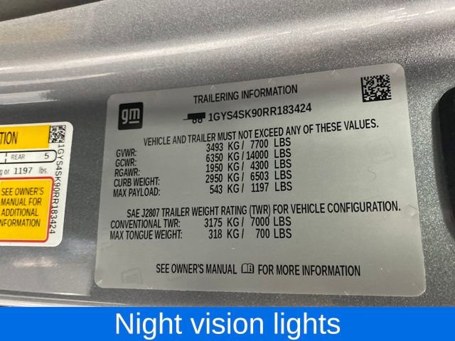 Certified 2024 Cadillac Escalade ESV V w/ LPO, Floor Liner Package image 24