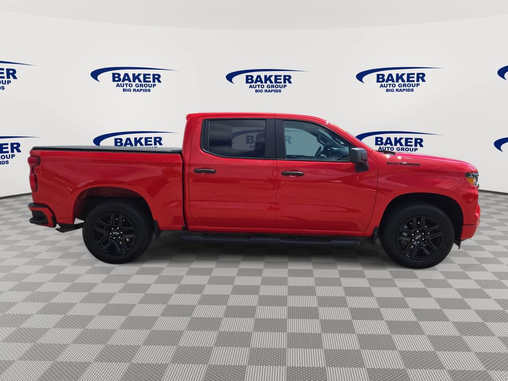 Used 2024 Chevrolet Silverado 1500 Custom w/ LPO, Dark Essentials Package RWD image 2