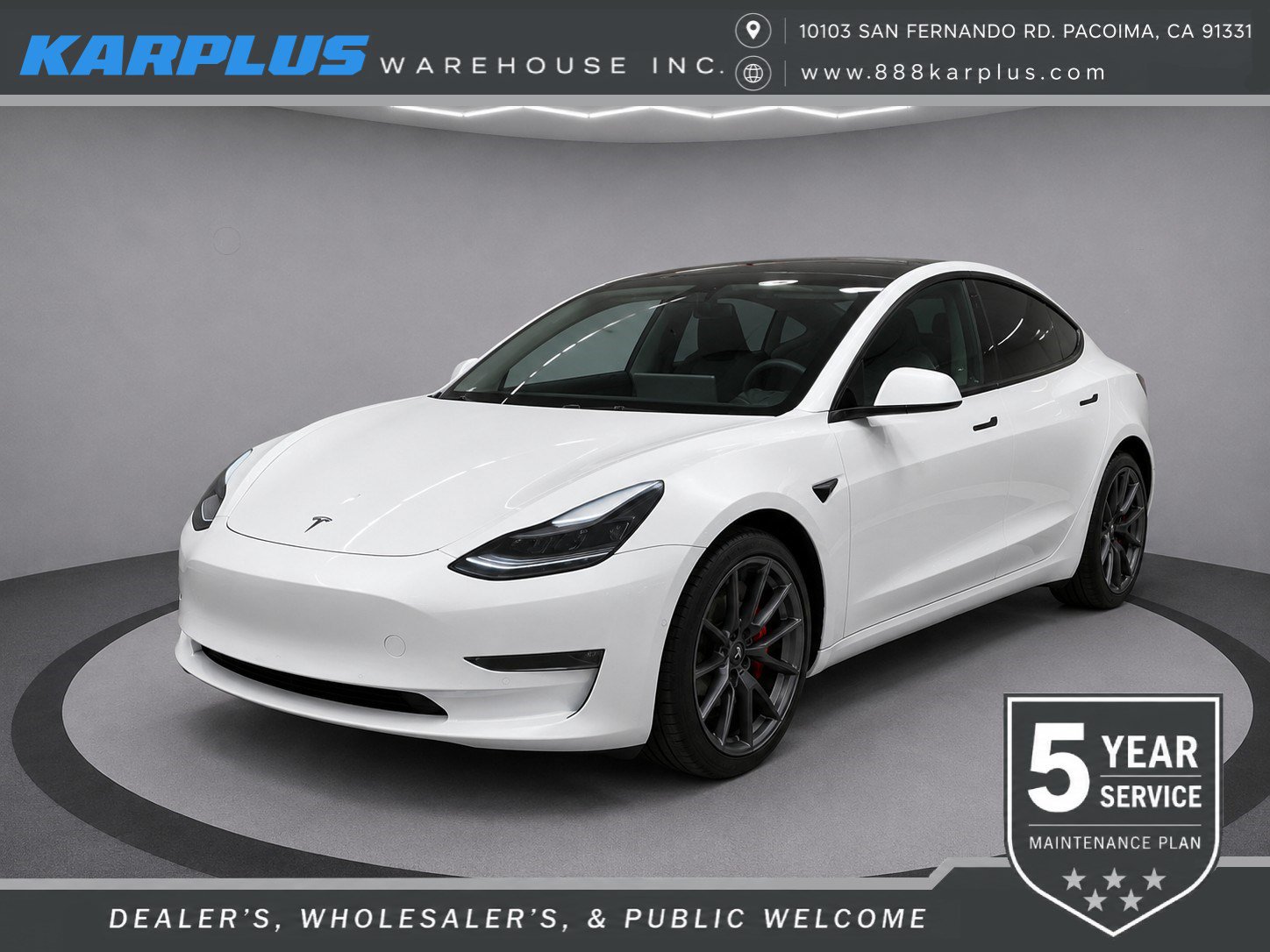 Used 2022 Tesla Model 3 Long Range AWD/4WD image 1