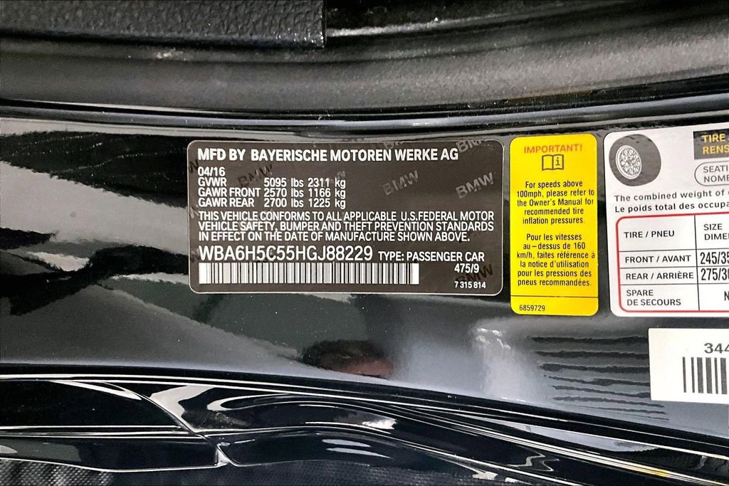 Used 2017 BMW 650i Coupe RWD image 26