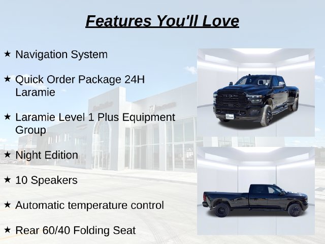 New 2026 RAM 3500 Laramie w/ Night Edition AWD/4WD image 11