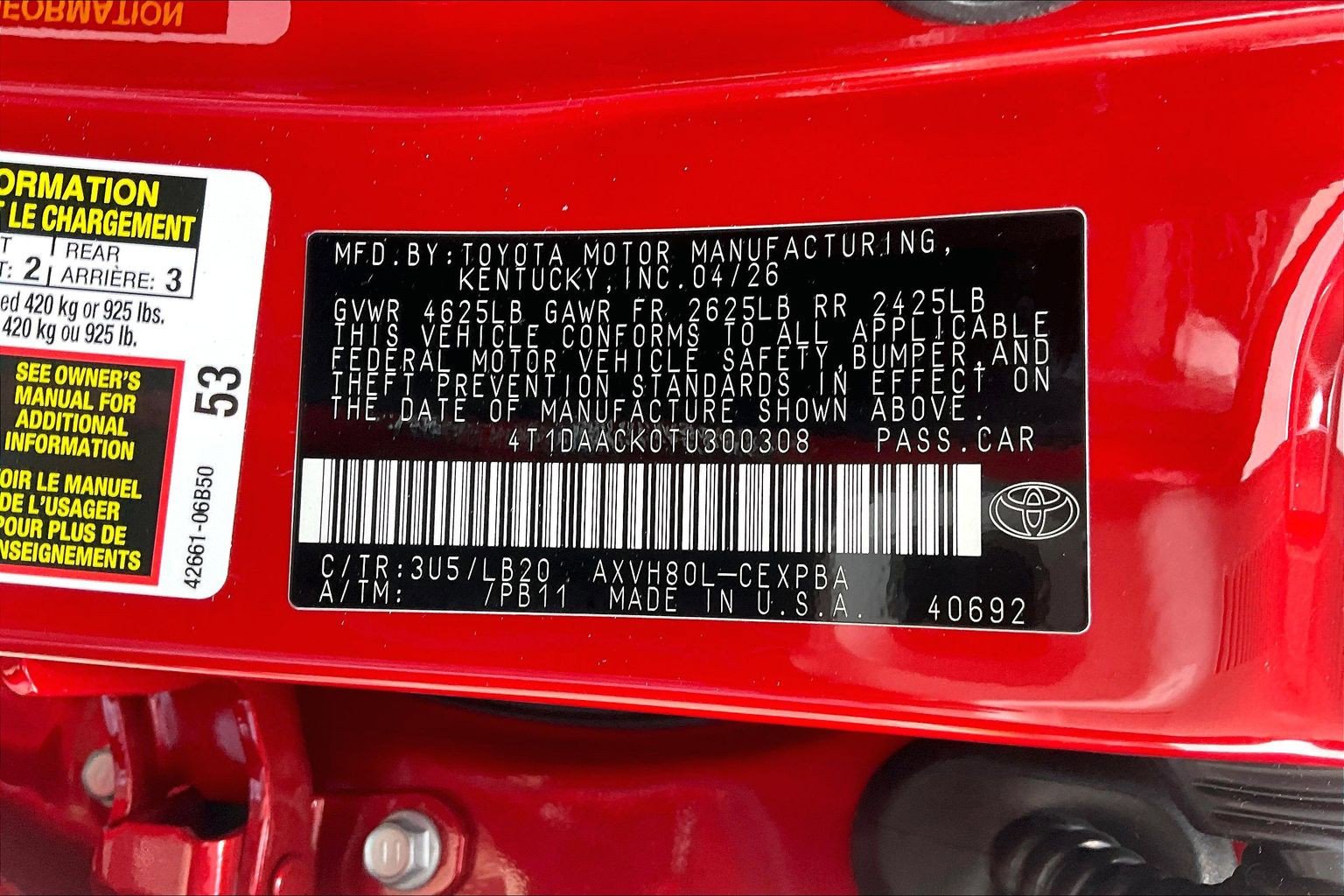 New 2026 Toyota Camry XSE FWD image 17