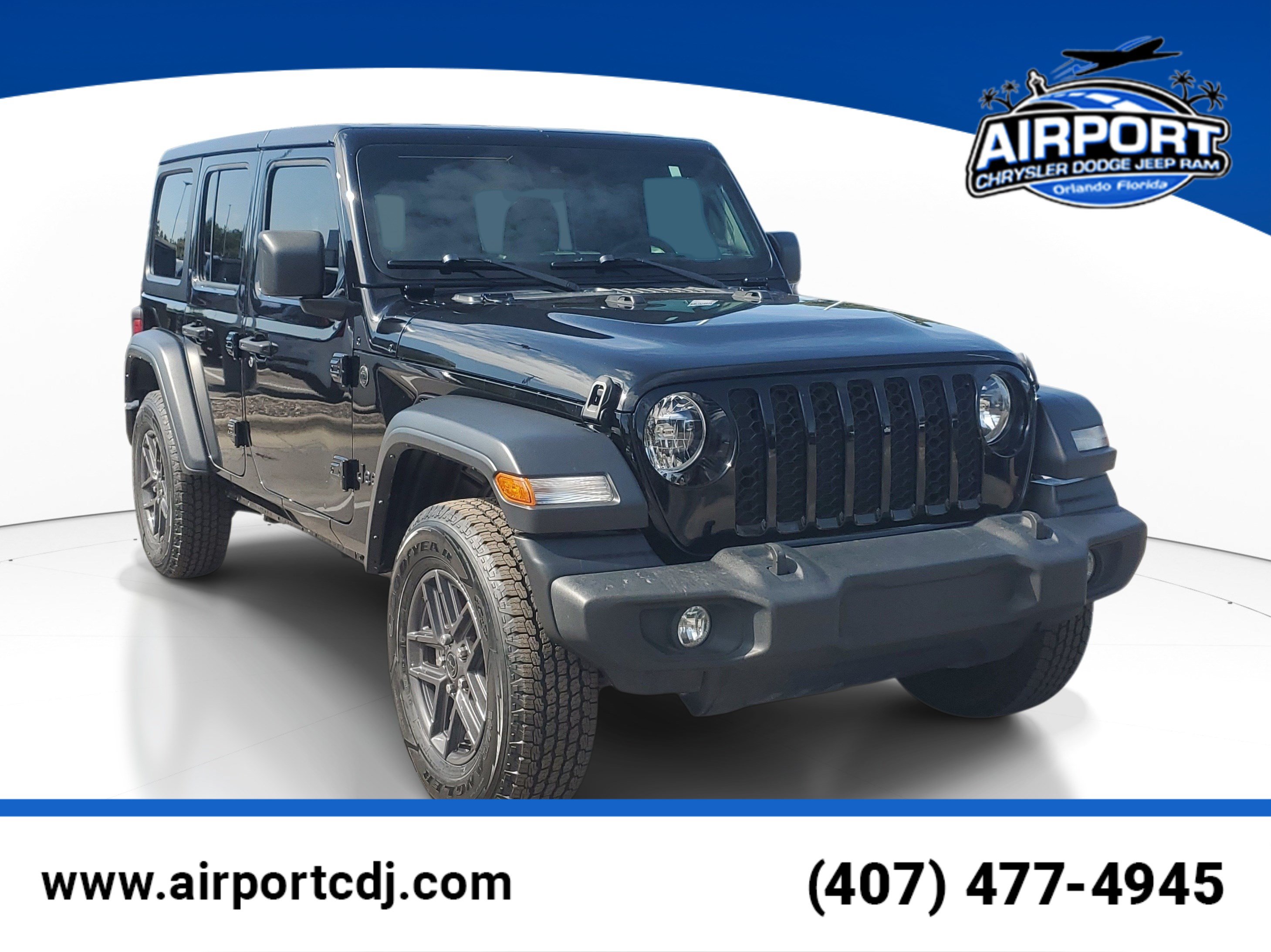 Used 2024 Jeep Wrangler Unlimited Sport