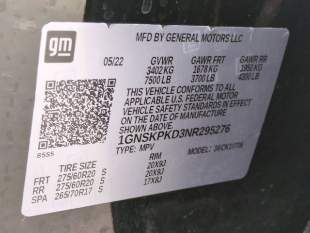 Certified 2022 Chevrolet Tahoe Z71 w/ Z71 Off-Road Package image 35