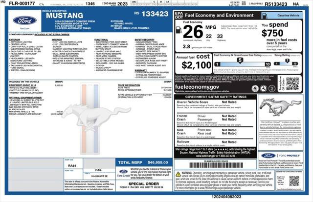 Used 2024 Ford Mustang Premium RWD image 4
