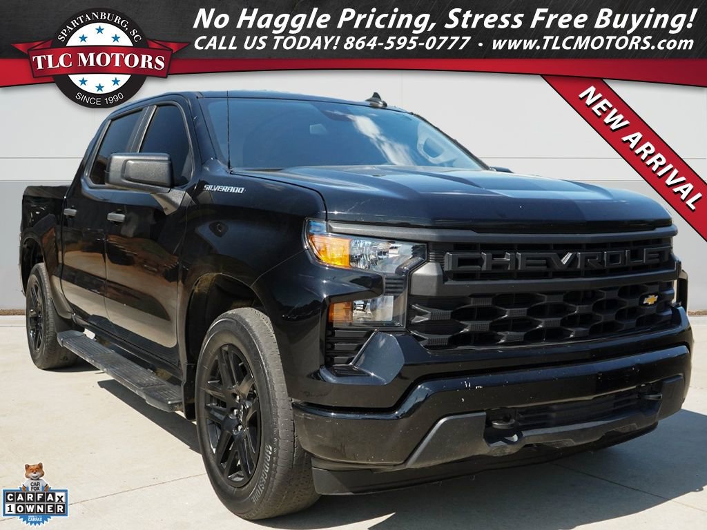 Used 2024 Chevrolet Silverado 1500 Custom RWD image 1