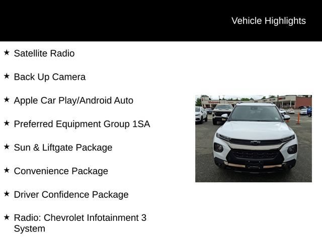 Used 2023 Chevrolet TrailBlazer ACTIV w/ Sun and Liftgate Package FWD image 6
