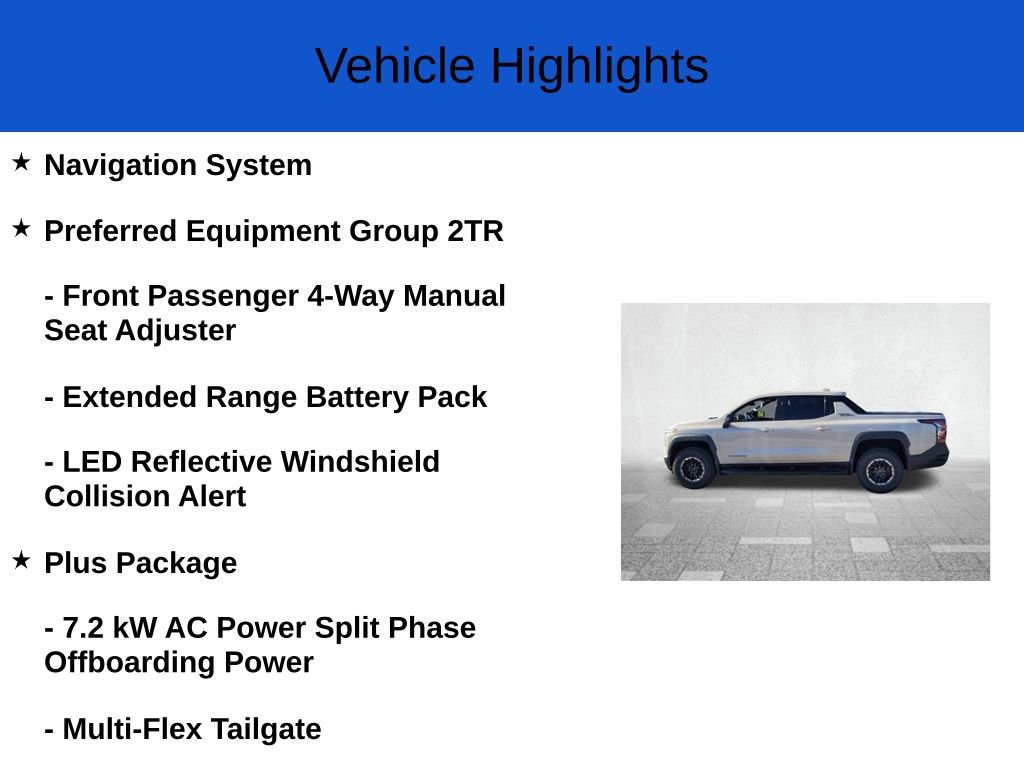 New 2026 Chevrolet Silverado EV Trail Boss w/ Plus Package image 2