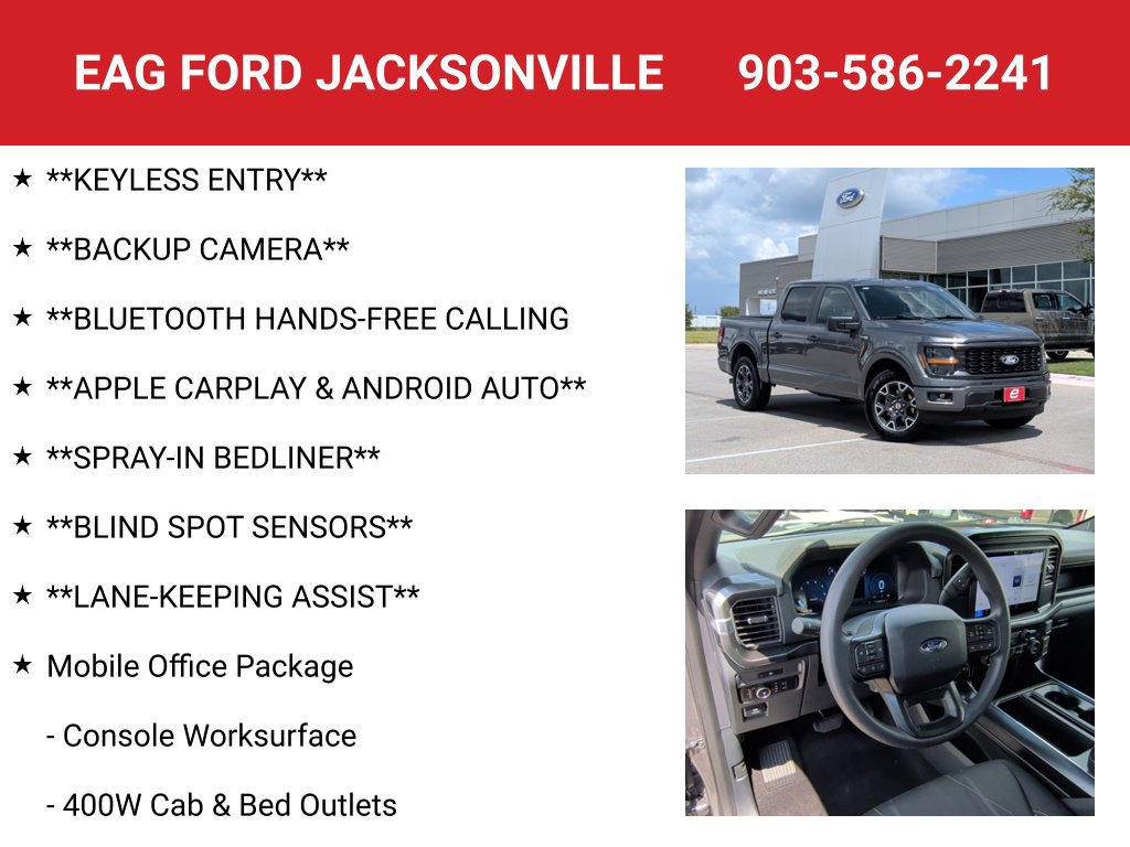 Used 2025 Ford F150 STX w/ Equipment Group 200A RWD image 4