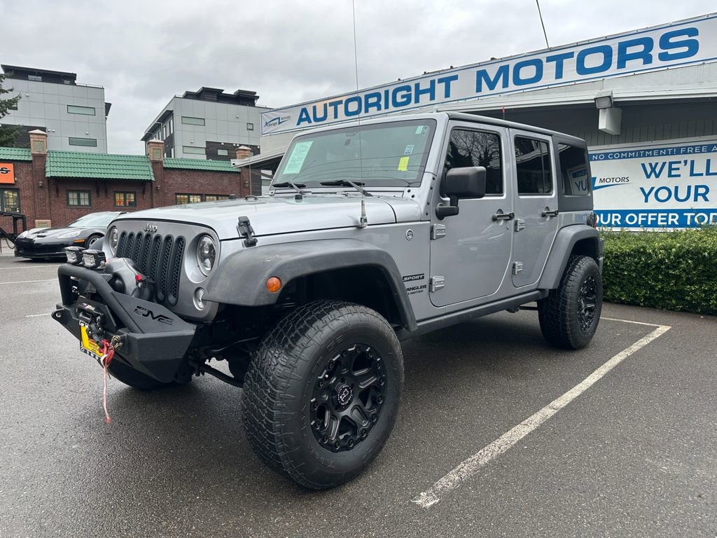Used 2016 Jeep Wrangler Unlimited Sport w/ Quick Order Package 24S