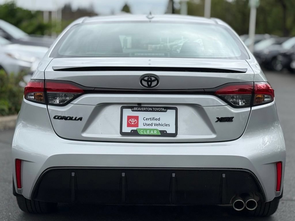 Certified 2025 Toyota Corolla XSE FWD image 4