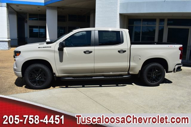 New 2026 Chevrolet Silverado 1500 Custom w/ Turbomax Blackout Package AWD/4WD image 6