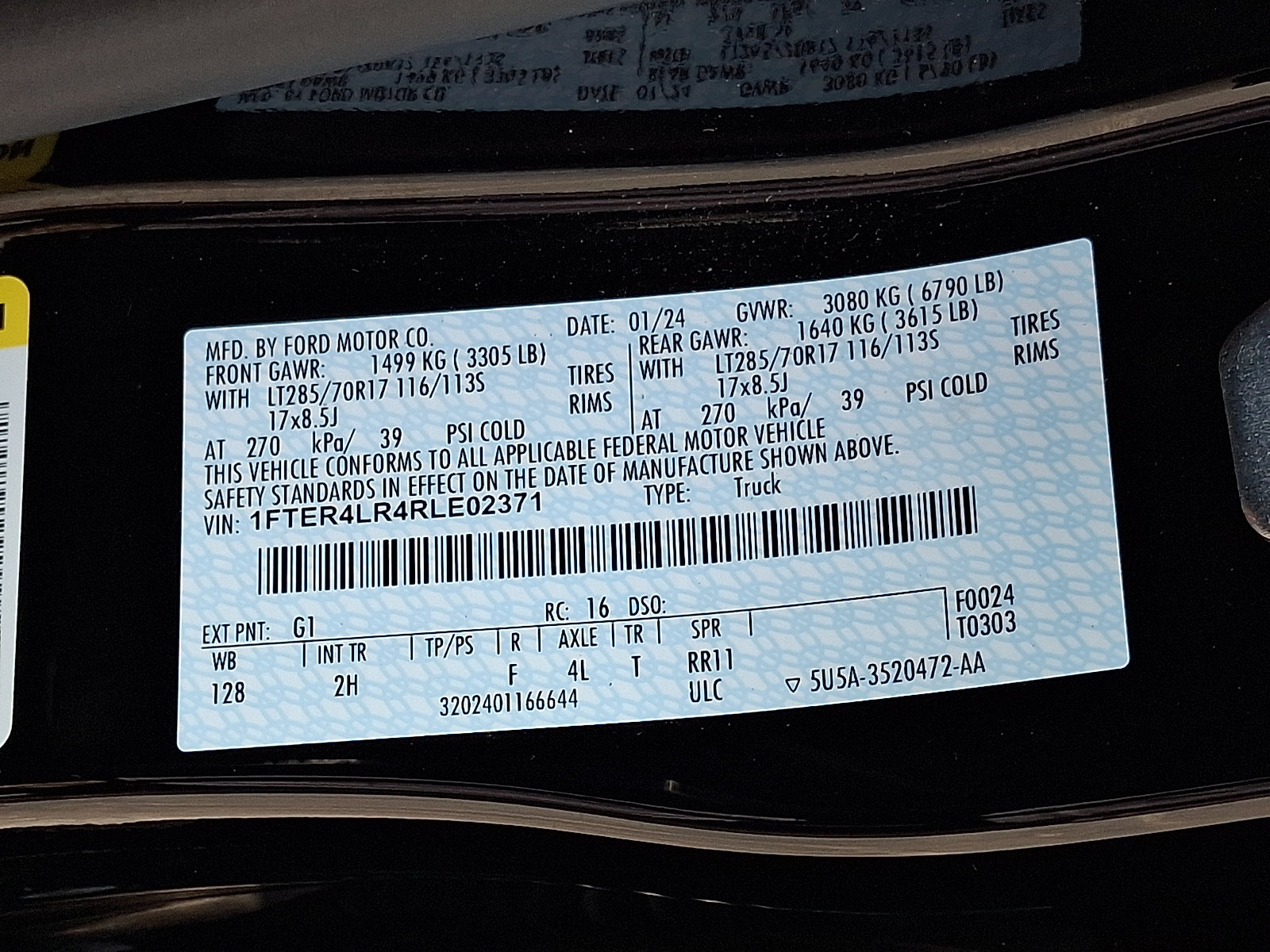 Used 2024 Ford Ranger Raptor AWD/4WD image 28