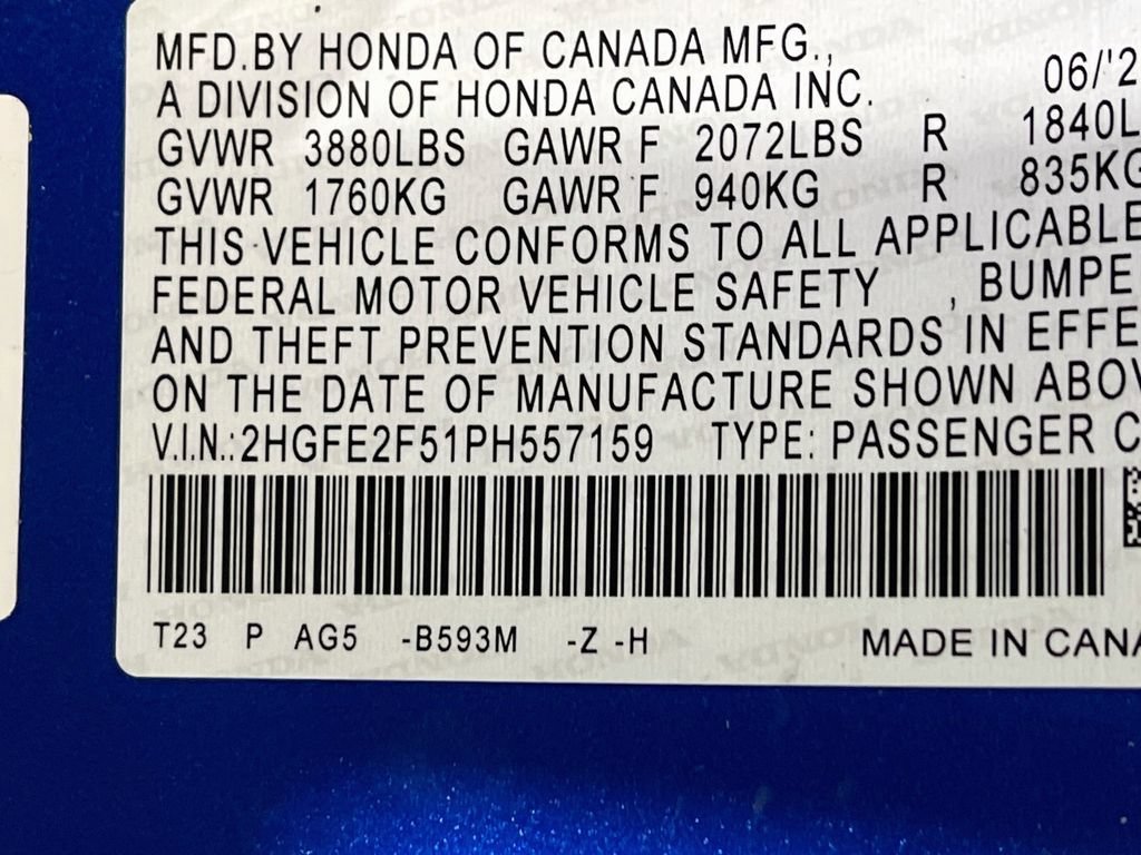 Used 2023 Honda Civic Sport image 28